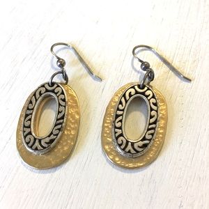Brighton Gold and Silver Earrings